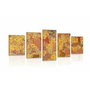 5-częściowy obraz abstrakcja w stylu G. Klimta obraz