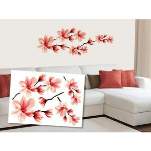 Dekoracyjne naklejki na ściennu magnolia obraz