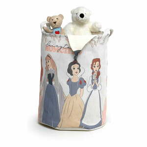 Dziecięcy materiałowy kosz Domopak Disney Princess, wys. 45 cm obraz