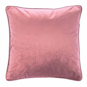 Różowa poduszka Tiseco Home Studio Velvety, 45x45 cm obraz