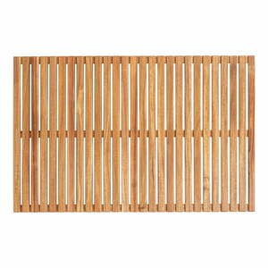 Mata łazienkowa z drewna akacjowego Wenko, 55x85 cm obraz