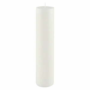 Biała świeczka Ego Dekor Cylinder Pure, 92 h obraz