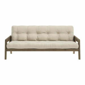 Beżowa rozkładana sofa 204 cm Grab – Karup Design obraz