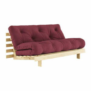 Czerwona rozkładana sofa 160 cm Roots – Karup Design obraz
