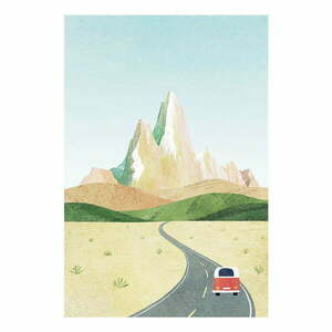 Plakat 30x40 cm Patagonia – Travelposter obraz