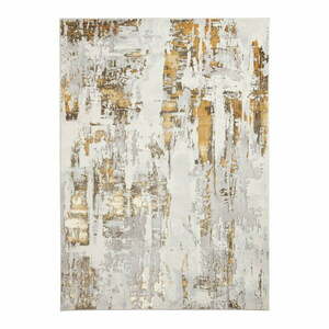 Szaro-złoty dywan 220x160 cm Apollo – Think Rugs obraz