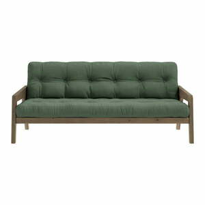 Zielona rozkładana sofa 204 cm Grab – Karup Design obraz