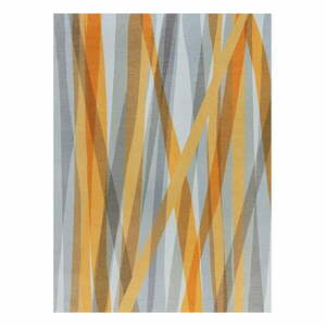 Pomarańczowo-szary dywan odpowiedni do prania Flair Rugs MATCH Isabella, 120x170 cm obraz