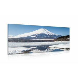 Obraz ośnieżona góra Fuji obraz