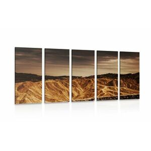 5-częściowy obraz Park Narodowy Death Valley w Ameryce obraz