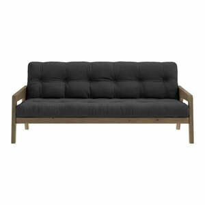 Szara rozkładana sofa 204 cm Grab – Karup Design obraz