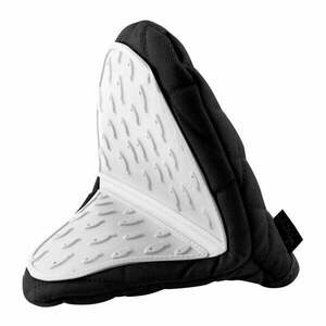 Czarno-biała bawełniana łapka kuchenna z silikonem Vialli Design obraz