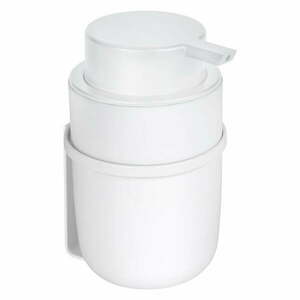 Biały samoprzylepny plastikowy dozownik do mydła 0, 25 l Carpino – Wenko obraz