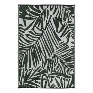 Zielono-biały dywan zewnętrzny Green Decore Fern, 90x150 cm obraz