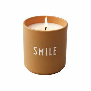 Zapachowa sojowa świeca Smile – Design Letters obraz