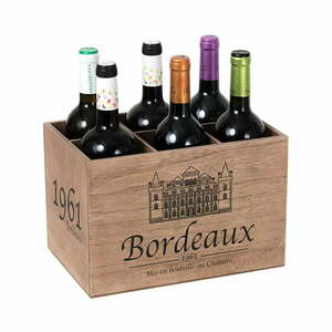 Drewniany stojak na wino Balvi Bordeaux obraz