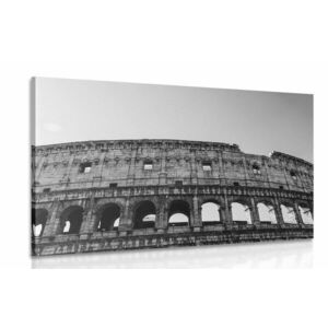 Obraz Koloseum w wersji czarno-białej obraz