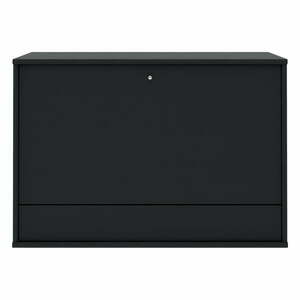 Czarny barek 89x61 cm Mistral 004 – Hammel Furniture obraz