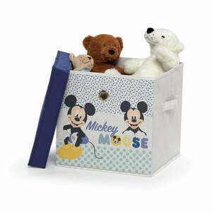Dziecięcy materiałowy pojemnik z pokrywą Domopak Disney Mickey, 30x30x30 cm obraz