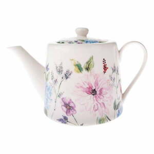 Porcelanowy dzbanek do herbaty Dakls Flower Garden obraz