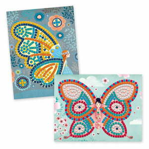 Twórczy zestaw dla dzieci Djeco Błyszczące motyle obraz