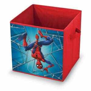 Czerwony pojemnik Domopak Spiderman, 32x32x32 cm obraz