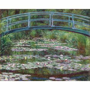 Reprodukcja obrazu Claude'a Moneta – The Japanese Footbridge, 50x40 cm obraz