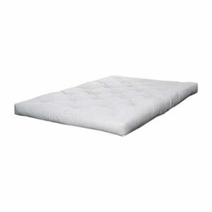 Biały miękki materac futon 90x200 cm Sandwich – Karup Design obraz