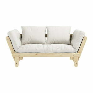 Sofa rozkładana Karup Design Beat Natural Clear/Creamy obraz