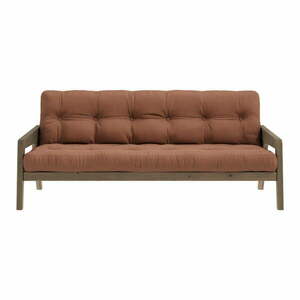 Pomarańczowa rozkładana sofa 204 cm Grab – Karup Design obraz