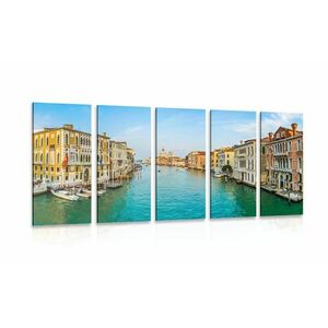 5-częściowy obraz słynny kanał w Wenecji obraz