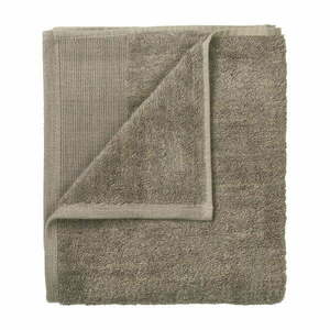 Zestaw 4 brązowych bawełnianych ręczników Blomus, 30x30 cm obraz