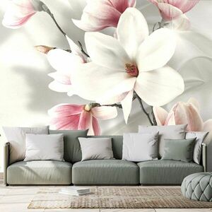 Tapeta biała magnolia obraz