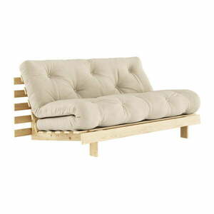 Beżowa rozkładana sofa 160 cm Roots – Karup Design obraz