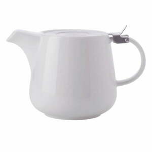 Biały porcelanowy dzbanek do herbaty z sitkiem Maxwell & Williams Basic, 1, 2 l obraz