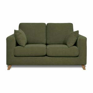 Zielona sofa 157 cm Faria – Scandic obraz