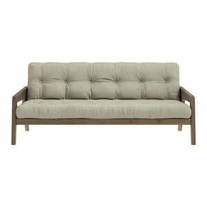 Beżowa rozkładana sofa 204 cm Grab – Karup Design obraz