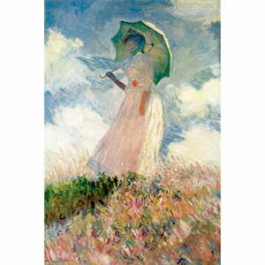 Reprodukcja obrazu Claude'a Moneta Woman with Sunshade – Fedkolor, 40x75 cm obraz