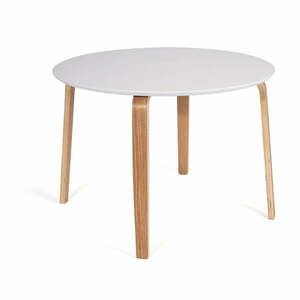 Okrągły stół z białym blatem ø 110 cm Lana – Bonami Essentials obraz