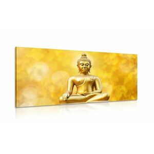 Obraz złoty posąg Buddy obraz