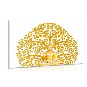 Obraz Budda z drzewem życia obraz