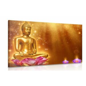 Obraz złoty Budda obraz