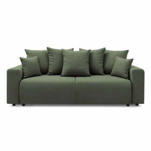 Zielona sofa rozkładana Envy – Bobochic Paris obraz