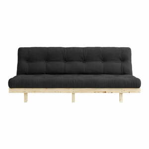 Sofa rozkładana Karup Design Lean Raw Dark Grey obraz