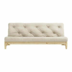Sofa rozkładana Karup Design Fresh Natural Clear/Beige obraz