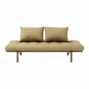 Żółta sofa 200 cm Pace – Karup Design obraz