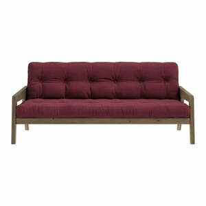 Czerwona rozkładana sofa 204 cm Grab – Karup Design obraz