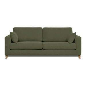 Zielona sofa 234 cm Faria – Scandic obraz