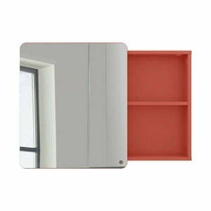 Czerwona wisząca/z lustrem szafka łazienkowa 80x58 cm Color Bath – Tom Tailor obraz