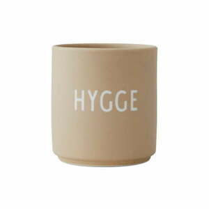 Beżowy porcelanowy kubek 300 ml Hygge – Design Letters obraz